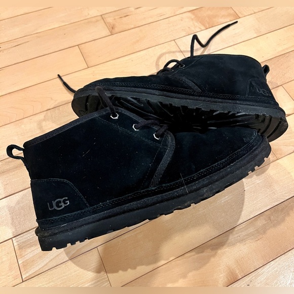 UGG Men's Neumel Boot Black Size 11 - Picture 9 of 9